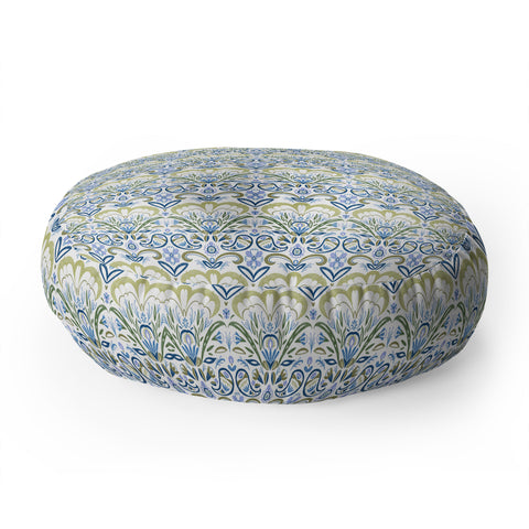 Pimlada Phuapradit Majestic Palm Floor Pillow Round