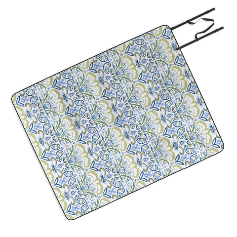 Pimlada Phuapradit Majestic Palm Picnic Blanket