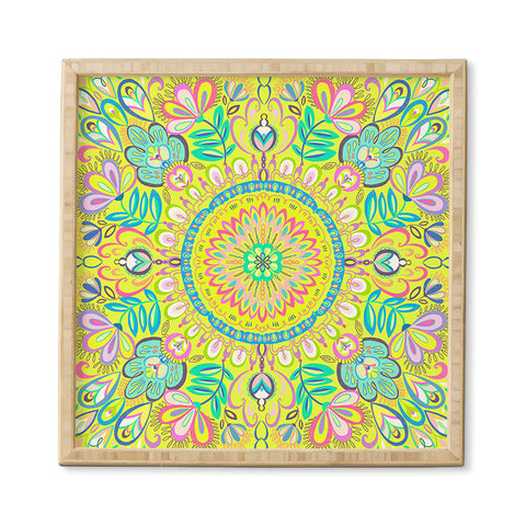 Pimlada Phuapradit Mandala 02 Framed Wall Art