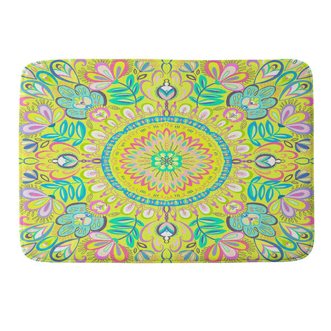 Pimlada Phuapradit Mandala 02 Memory Foam Bath Mat