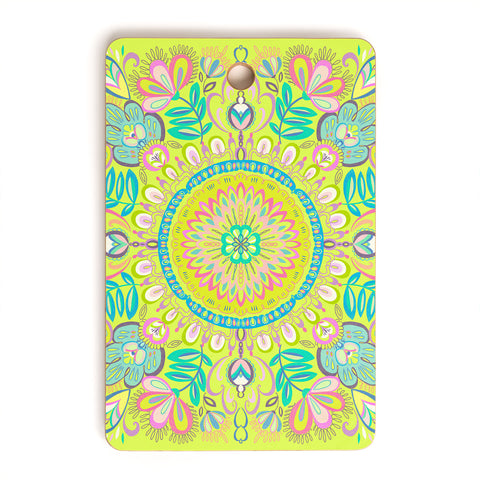 Pimlada Phuapradit Mandala 02 Cutting Board Rectangle