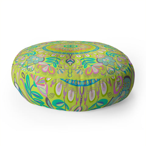 Pimlada Phuapradit Mandala 02 Floor Pillow Round