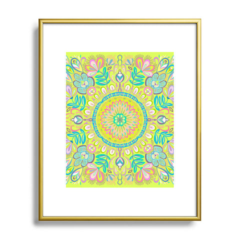 Pimlada Phuapradit Mandala 02 Metal Framed Art Print