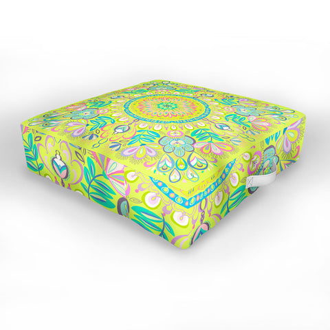 Pimlada Phuapradit Mandala 02 Outdoor Floor Cushion