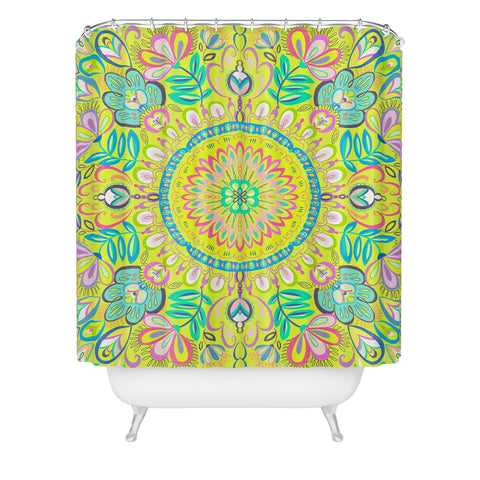 Pimlada Phuapradit Mandala 02 Shower Curtain