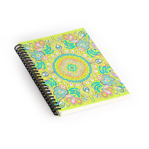 Pimlada Phuapradit Mandala 02 Spiral Notebook