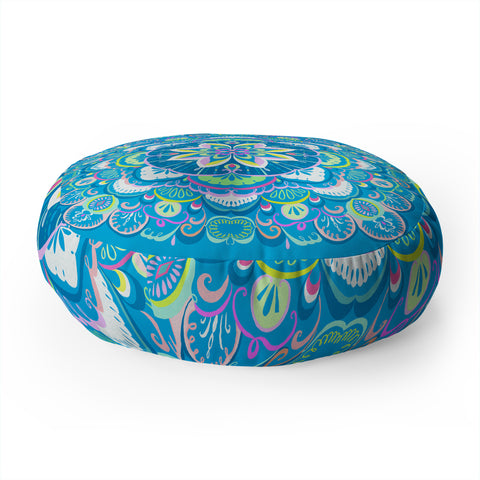 Pimlada Phuapradit Mandala 03 Floor Pillow Round