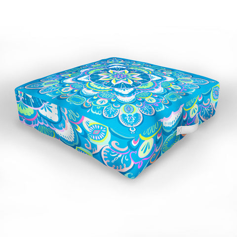 Pimlada Phuapradit Mandala 03 Outdoor Floor Cushion