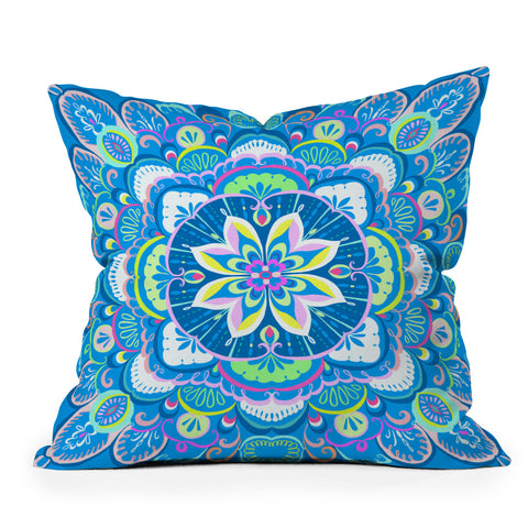 Pimlada Phuapradit Mandala 03 Throw Pillow