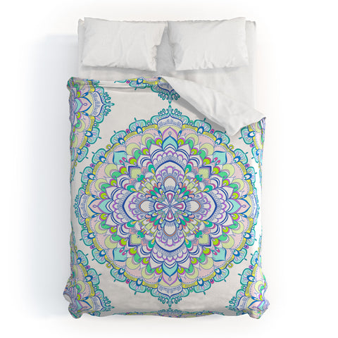 Pimlada Phuapradit Mandala 04 Duvet Cover