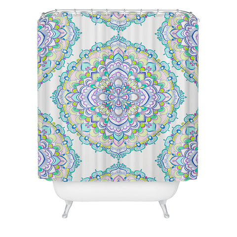 Pimlada Phuapradit Mandala 04 Shower Curtain
