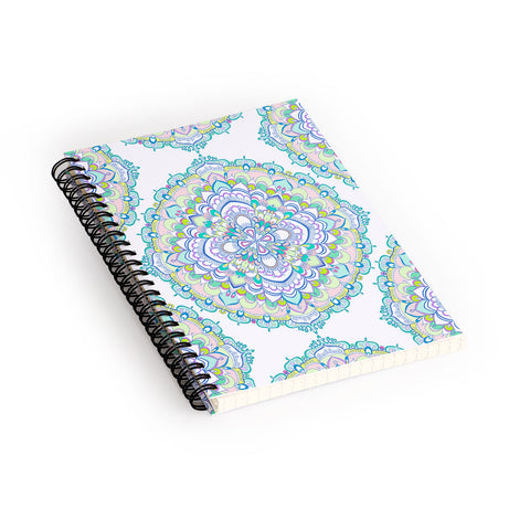 Pimlada Phuapradit Mandala 04 Spiral Notebook