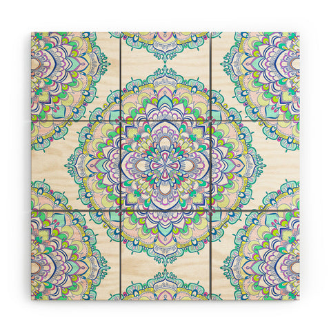 Pimlada Phuapradit Mandala 04 Wood Wall Mural