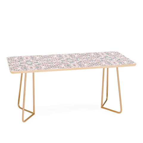 Pimlada Phuapradit Mandala Floral tile Coffee Table