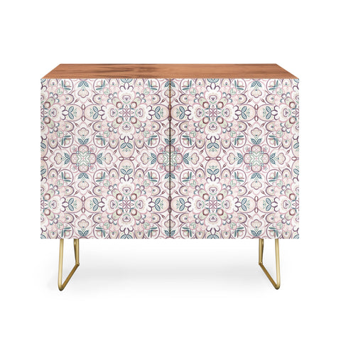 Pimlada Phuapradit Mandala Floral tile Credenza