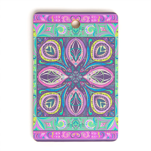 Pimlada Phuapradit Mandala flower Cutting Board Rectangle