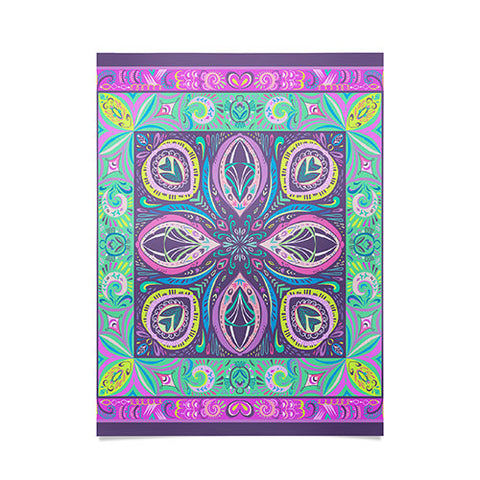 Pimlada Phuapradit Mandala flower Poster