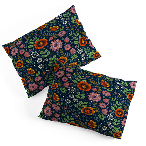 Pimlada Phuapradit midnight bloom 1 Pillow Shams