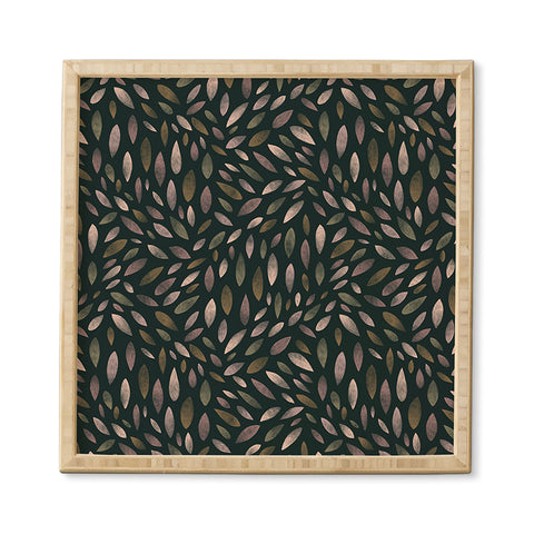 Pimlada Phuapradit Mini Leaves 1 Framed Wall Art