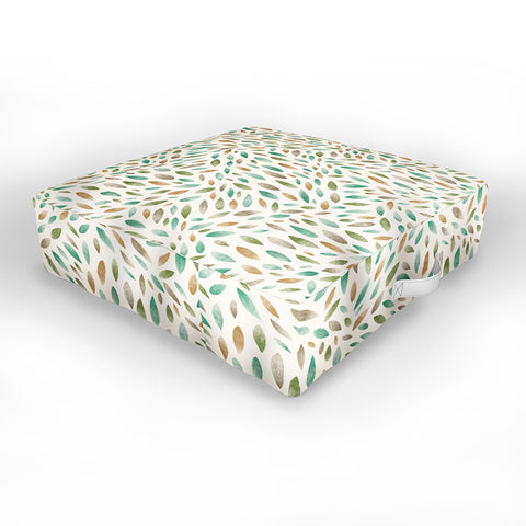 Pimlada Phuapradit Mini Leaves 2 Outdoor Floor Cushion