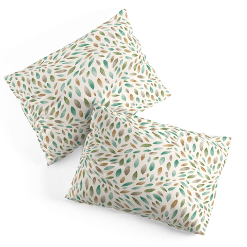 Pimlada Phuapradit Mini Leaves 2 Pillow Shams
