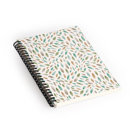 Pimlada Phuapradit Mini Leaves 2 Spiral Notebook