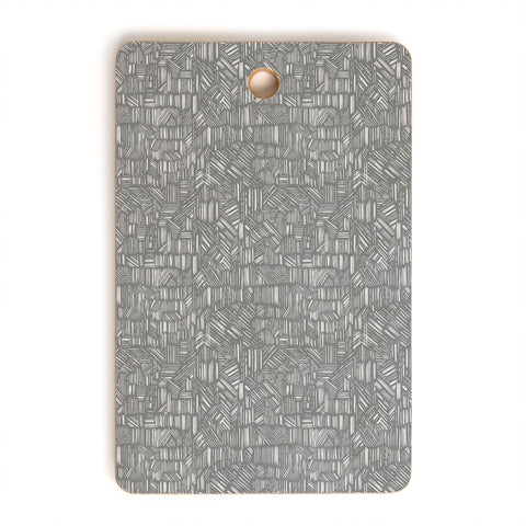 Pimlada Phuapradit mini line work Cutting Board Rectangle