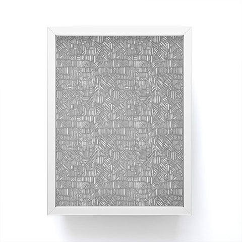 Pimlada Phuapradit mini line work Framed Mini Art Print