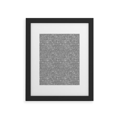 Pimlada Phuapradit mini line work Framed Art Print