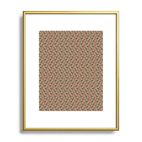 Pimlada Phuapradit mini weave 1 Metal Framed Art Print