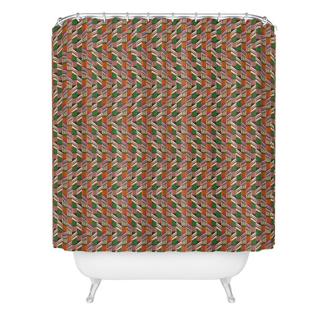 Pimlada Phuapradit mini weave 1 Shower Curtain