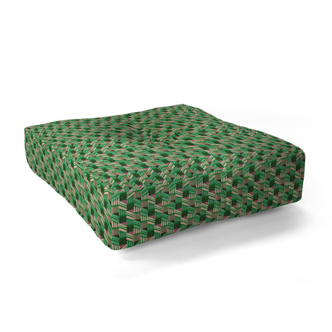 Pimlada Phuapradit Mini weave 2 Floor Pillow Square