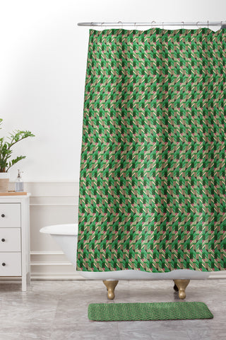 Pimlada Phuapradit Mini weave 2 Shower Curtain And Mat
