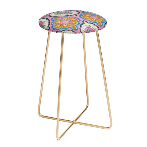 Pimlada Phuapradit Mirror Tiles Counter Stool