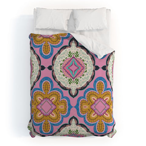 Pimlada Phuapradit Mirror Tiles Duvet Cover
