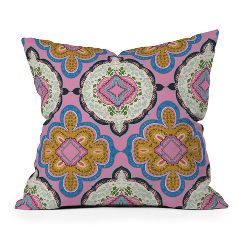 Pimlada Phuapradit Mirror Tiles Throw Pillow