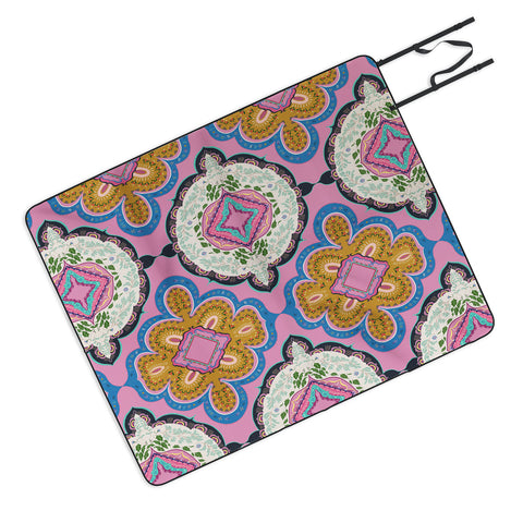 Pimlada Phuapradit Mirror Tiles Picnic Blanket