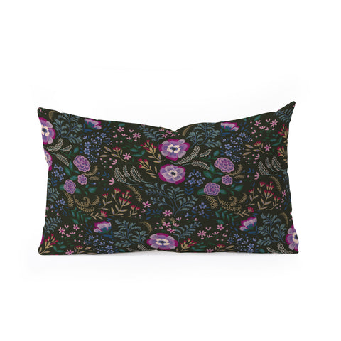 Pimlada Phuapradit Misty Willow Oblong Throw Pillow