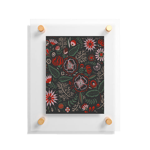 Pimlada Phuapradit Mystic Floral 1 Floating Acrylic Print