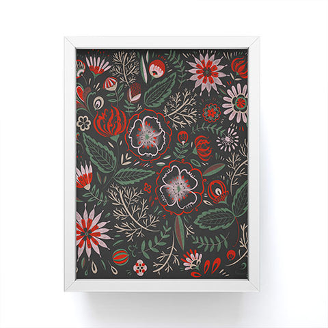 Pimlada Phuapradit Mystic Floral 1 Framed Mini Art Print