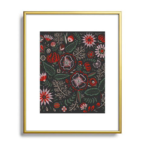 Pimlada Phuapradit Mystic Floral 1 Metal Framed Art Print