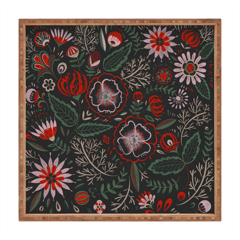 Pimlada Phuapradit Mystic Floral 1 Square Tray