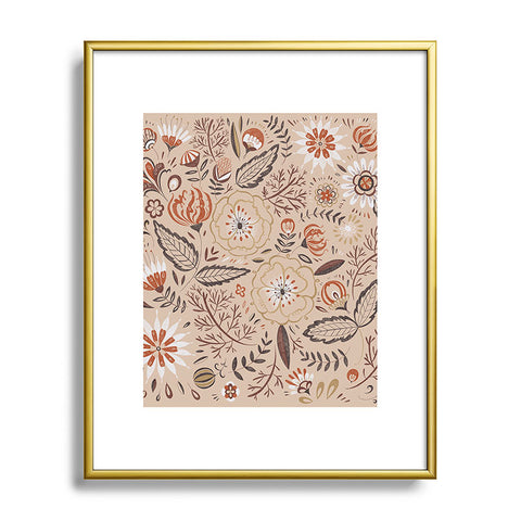 Pimlada Phuapradit Mystic Floral 2 Metal Framed Art Print