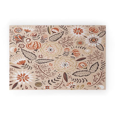 Pimlada Phuapradit Mystic Floral 2 Welcome Mat