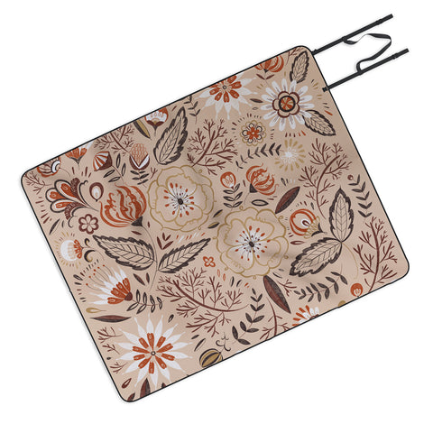 Pimlada Phuapradit Mystic Floral 2 Picnic Blanket