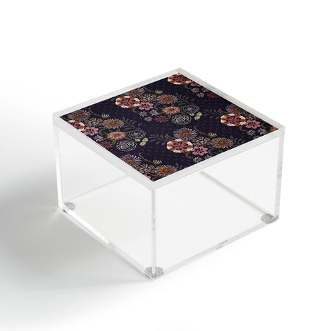 Pimlada Phuapradit Navy bouquet Acrylic Box