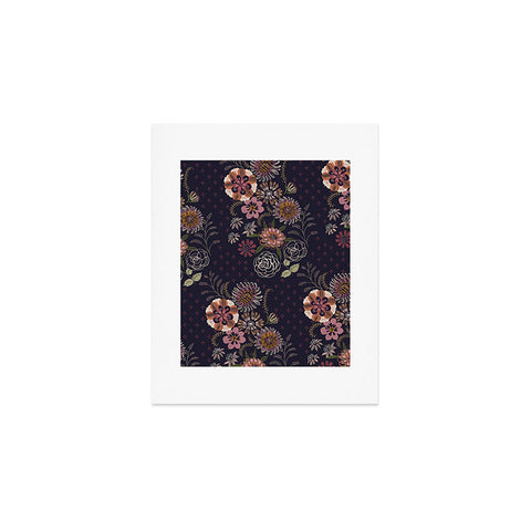 Pimlada Phuapradit Navy bouquet Art Print
