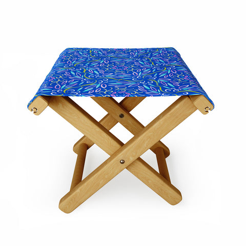 Pimlada Phuapradit Neon blue Folding Stool