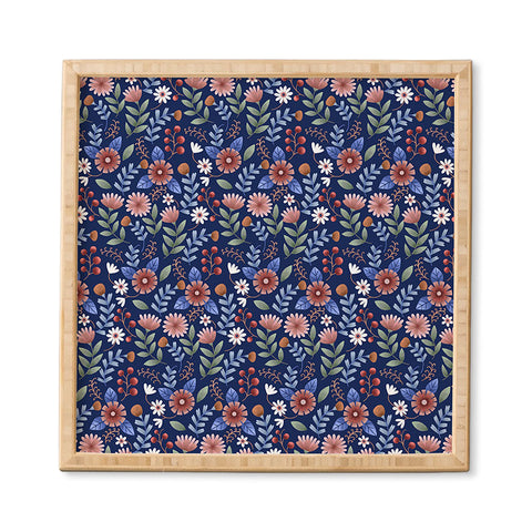 Pimlada Phuapradit Night Garden 03 Framed Wall Art