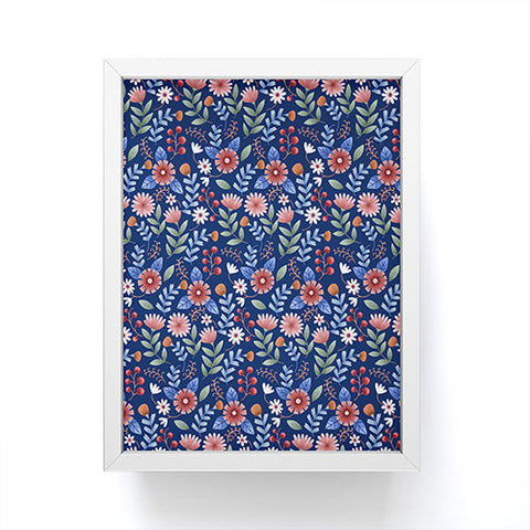 Pimlada Phuapradit Night Garden 03 Framed Mini Art Print